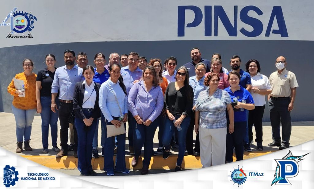 PERSONAL DEL ITMAZ VISITA GRUPO PINSA